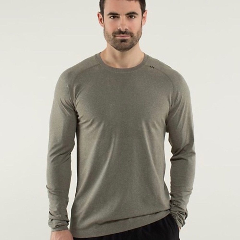 lululemon athletica Long Sleeve Shirt - Olive